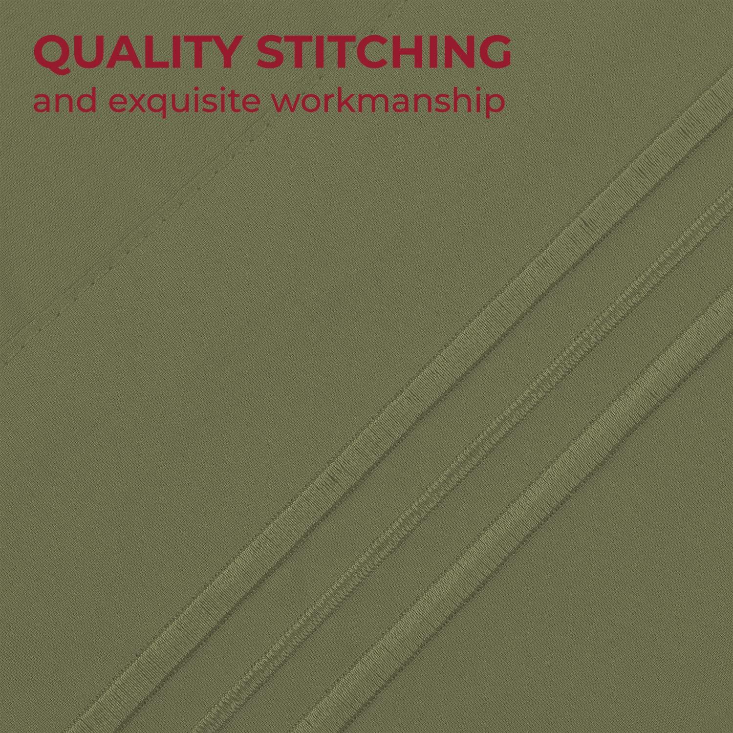 Mellanni Brushed Microfiber Pillowcase Set of 2, King, Sage