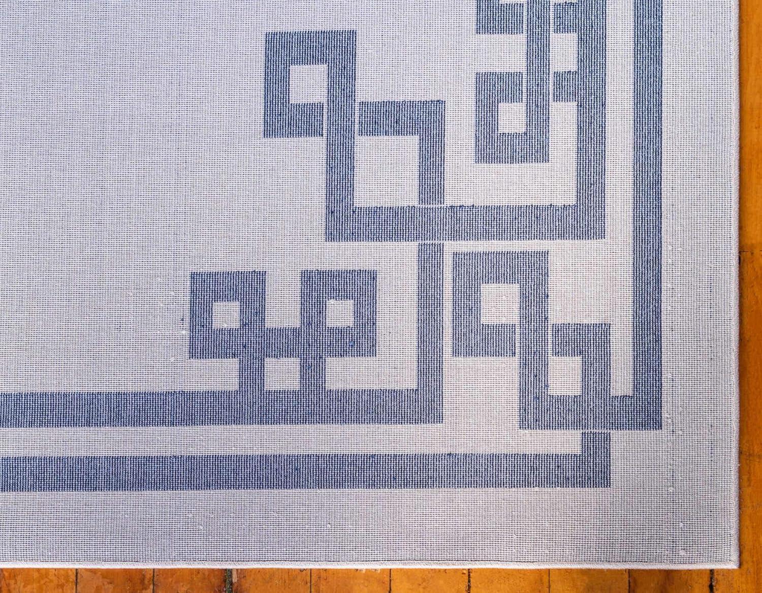 Athens Geometric Beige 7' 0 x 10' 0 Area Rug