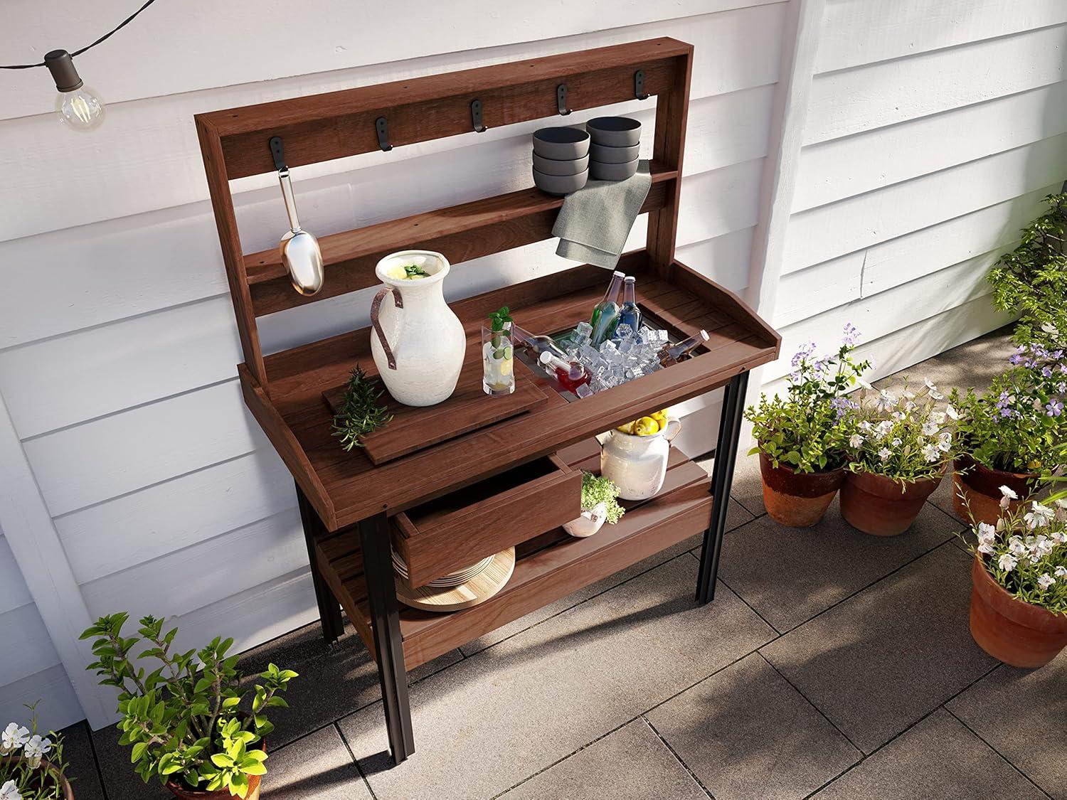 Vita Cedar Potting Bench