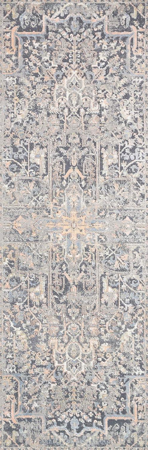 Loloi II Lucia Oriental Charcoal / Multi Area Rug