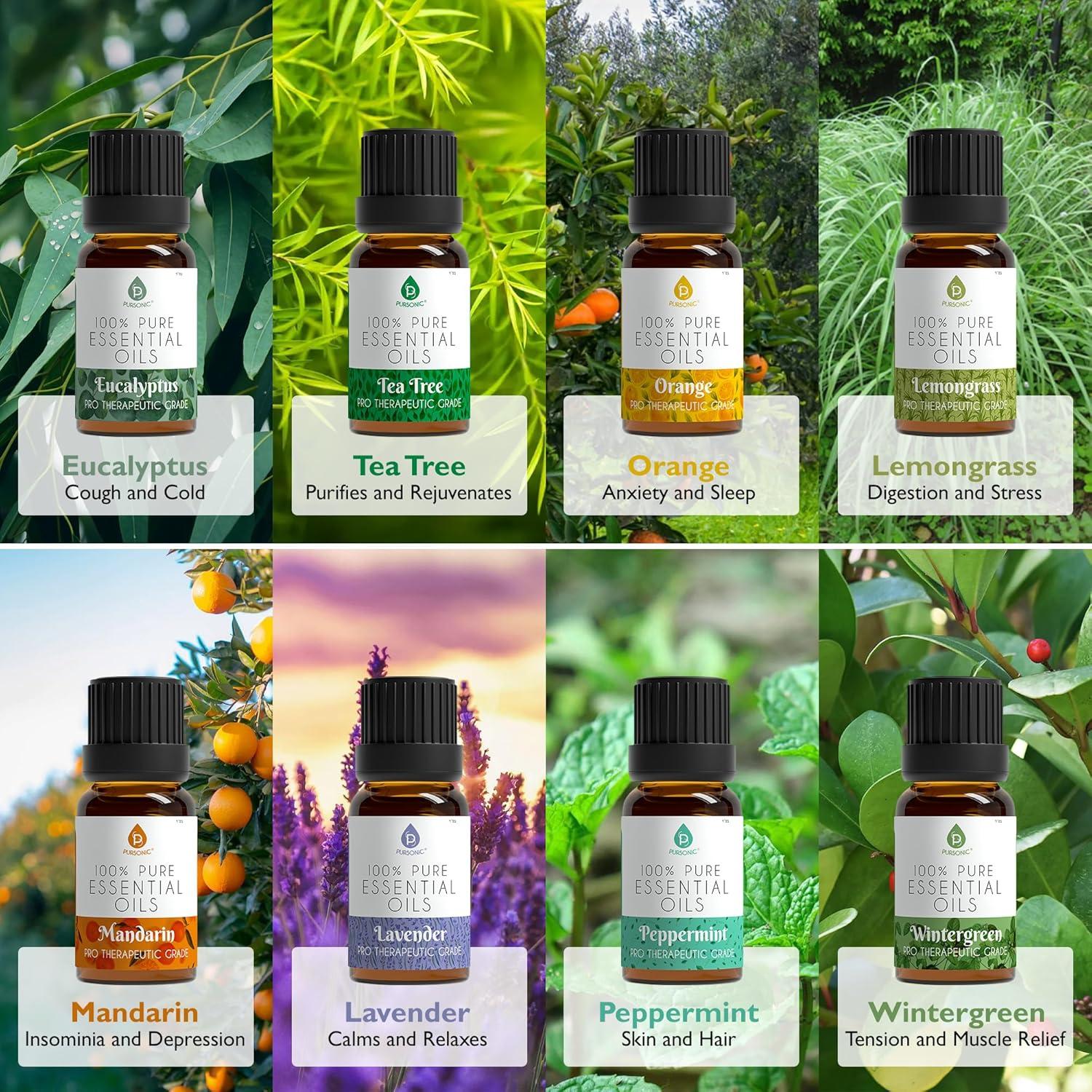 Pursonic Aromatherapy Oils & Scents