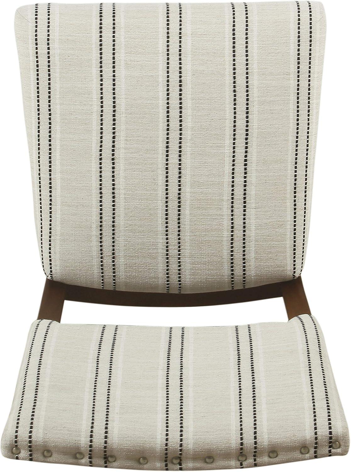 Set of 2 Stripe Dining Chairs - HomePop