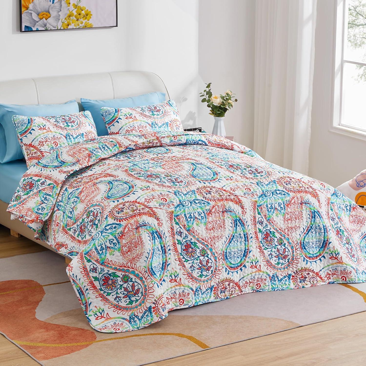 Paisley Quilt Set