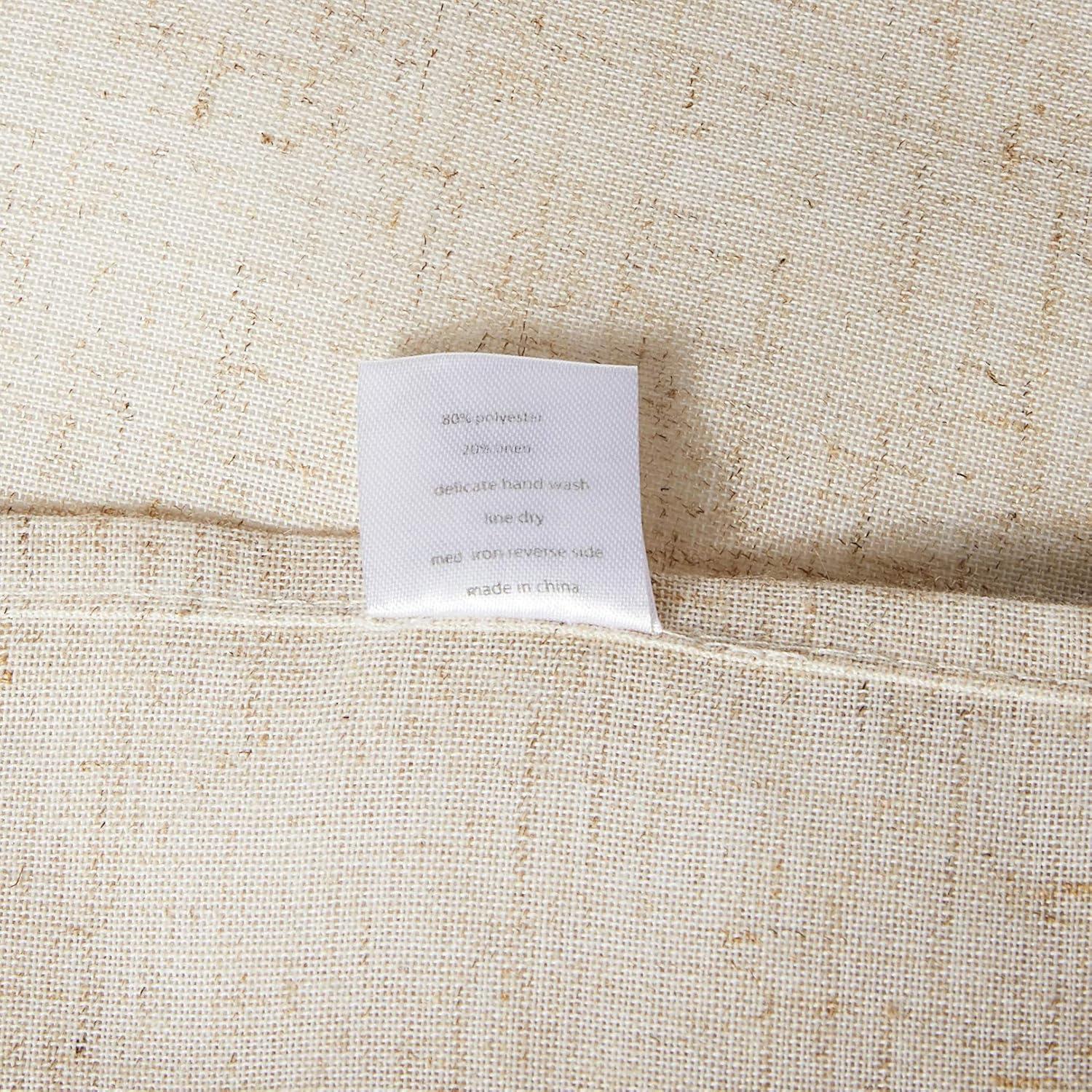 Saro Lifestyle Delicate Embroidered Design Tablecloth