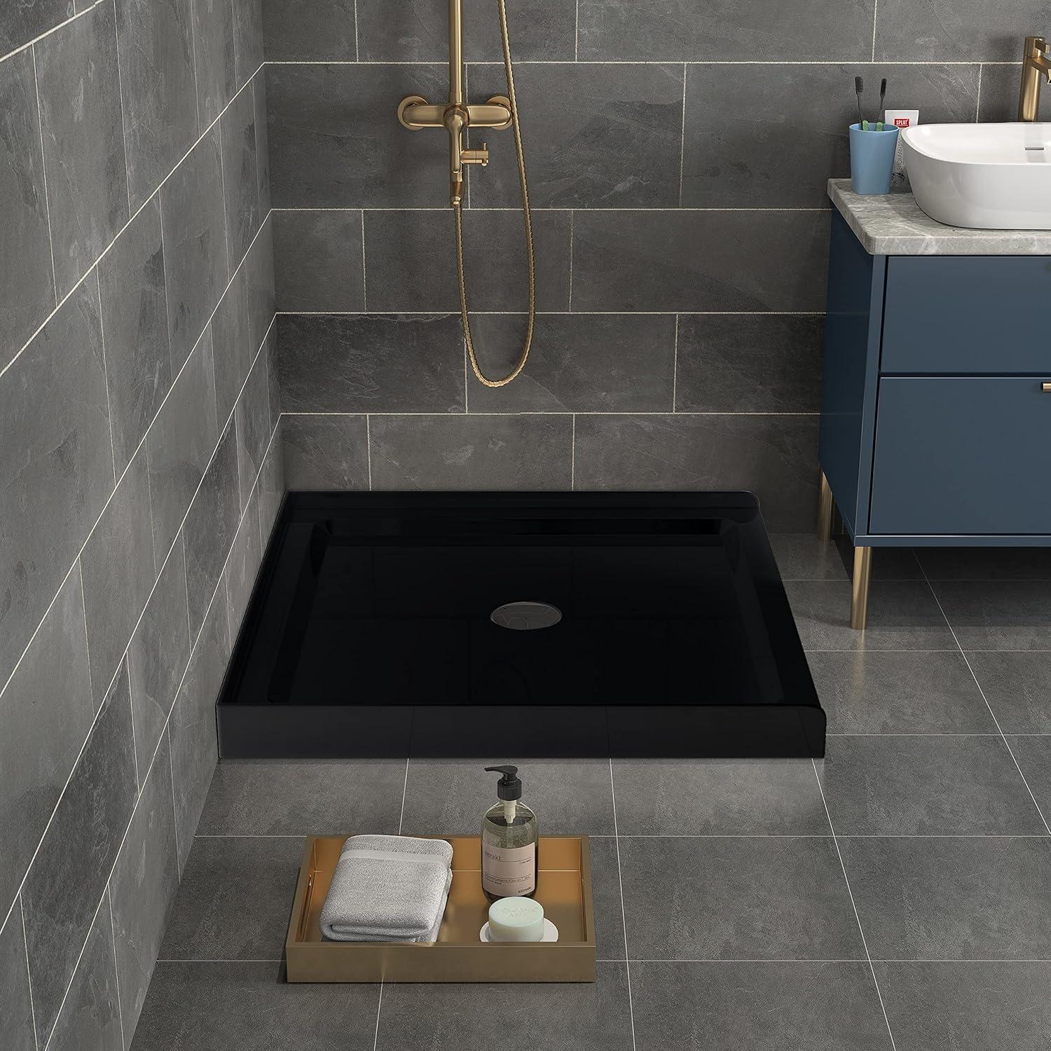 36" x 36" Shower Pan Shower Base Single-Threshold