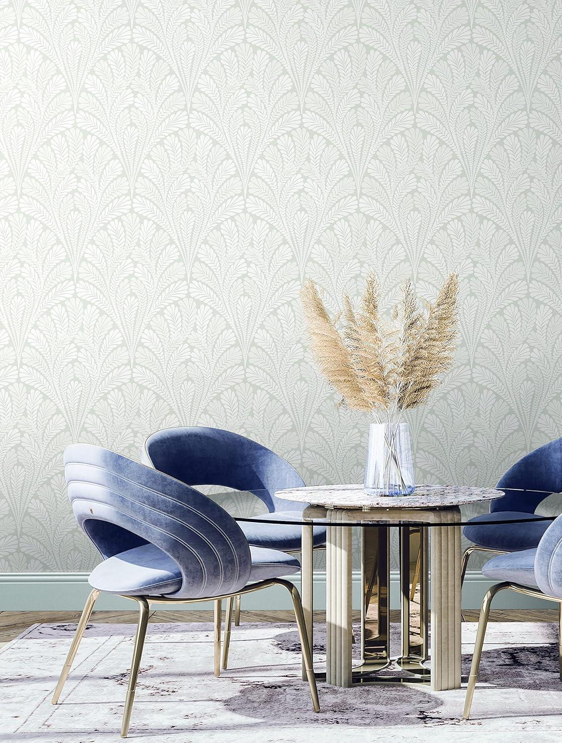 Fairfield Neutral Pearl Damask Pre-pasted Washable Wallpaper