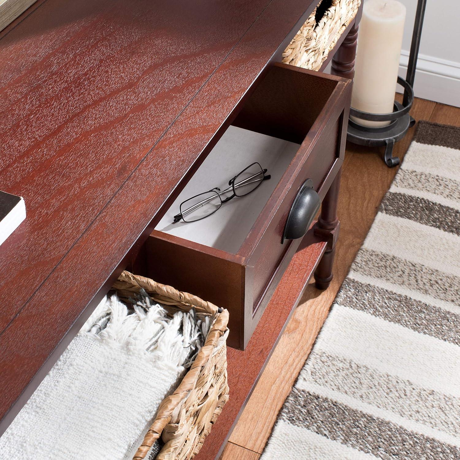 Christa Console - AMH5737C - Brown - Safavieh Couture