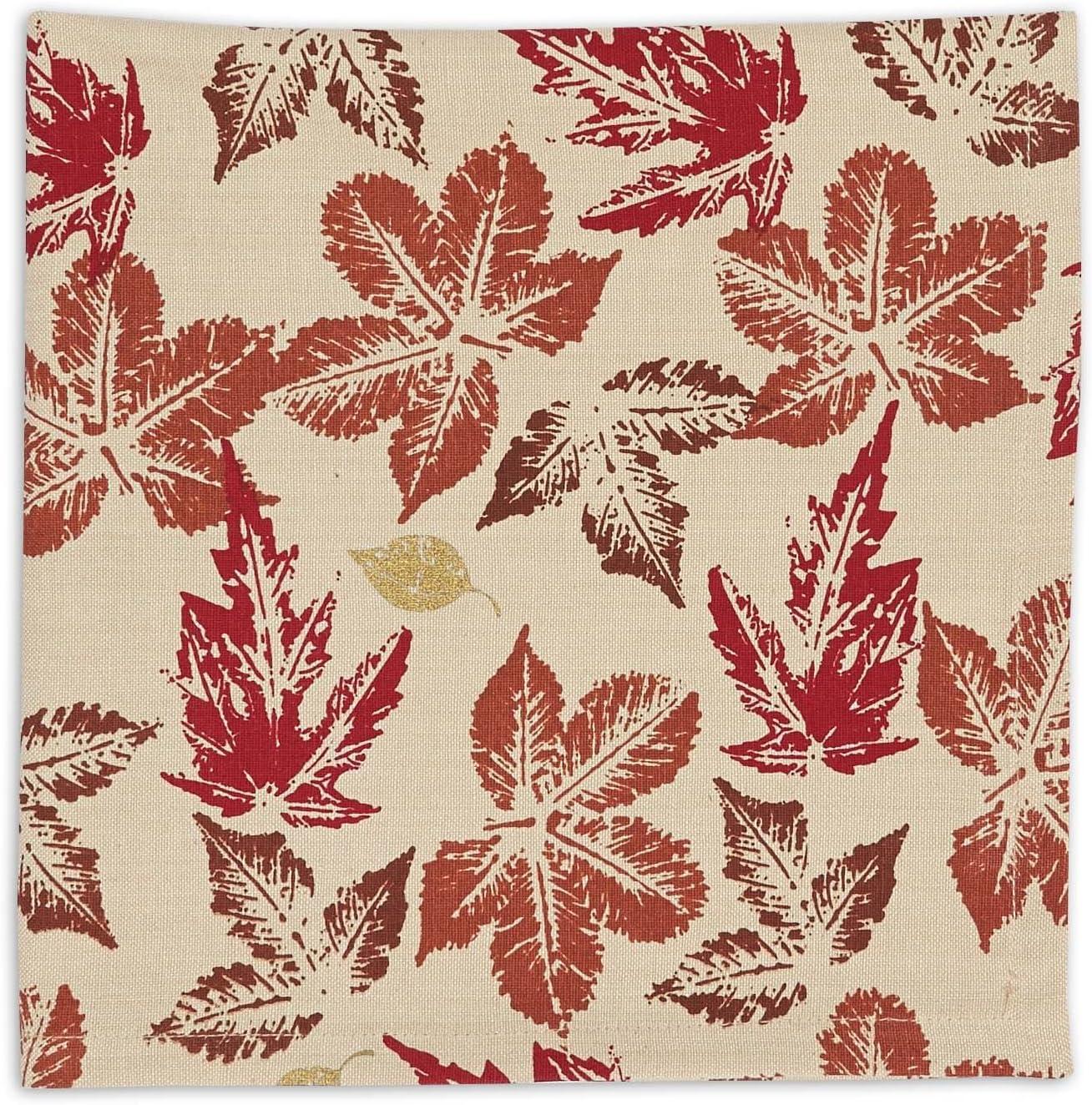 Rustic Leaves Napkin (Set of 6)