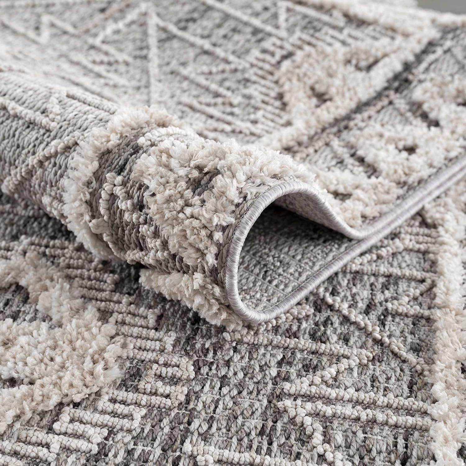 Hauteloom Rectangle Area Rug   Charcoal