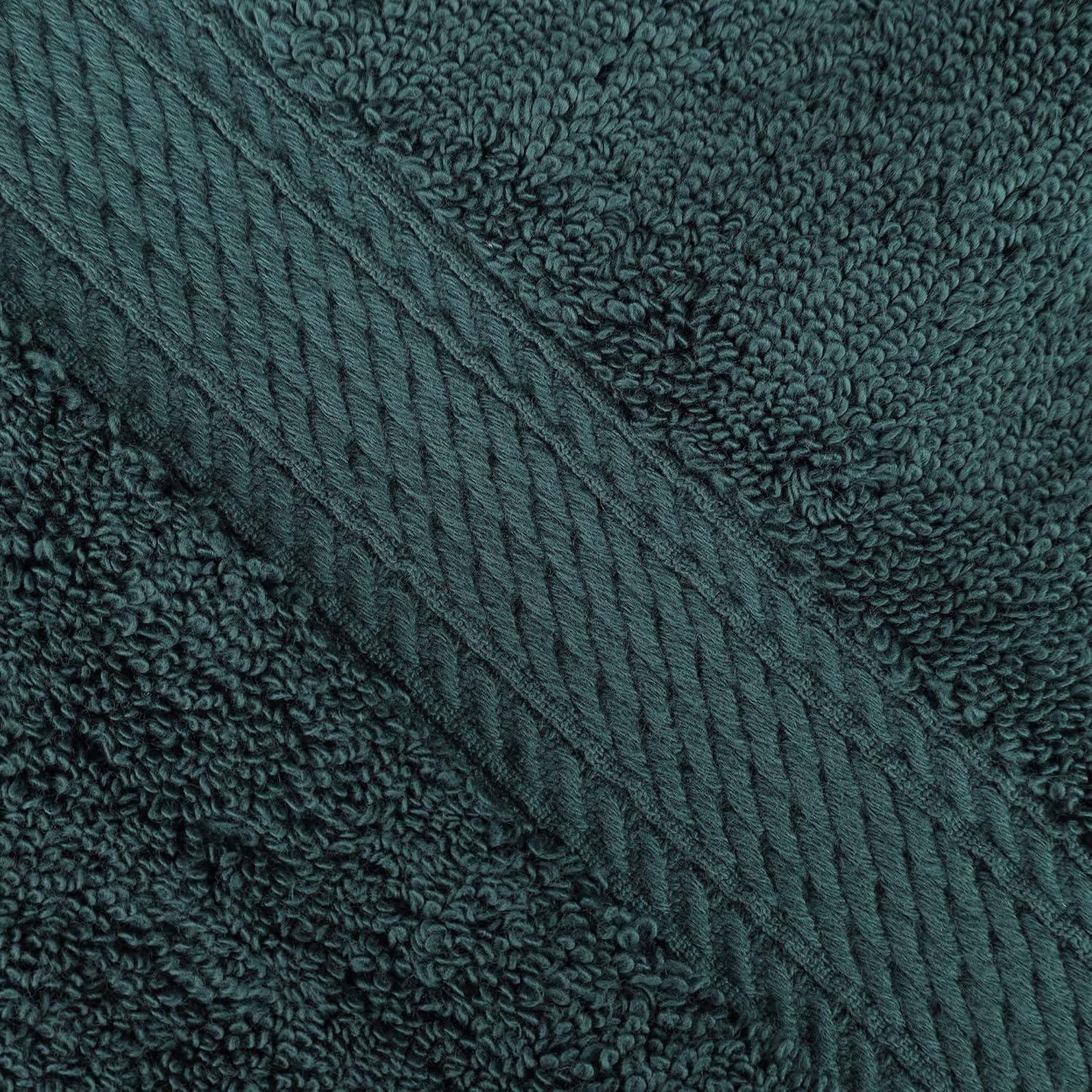 Teal Egyptian Cotton Ultra Plush 9-Piece Towel Set