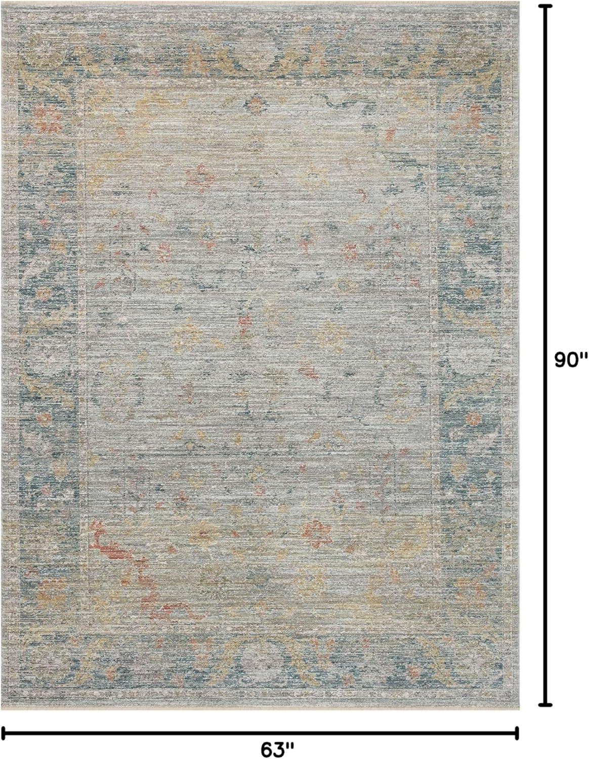 Magnolia Home By Joanna Gaines X Loloi Millie Slate Area Rug