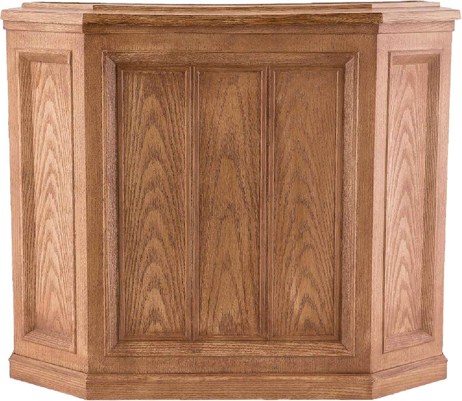 AIRCARE 696 400HB Whole House Credenza Evaporative Humidifier for 3600 sq. ft, Light Oak