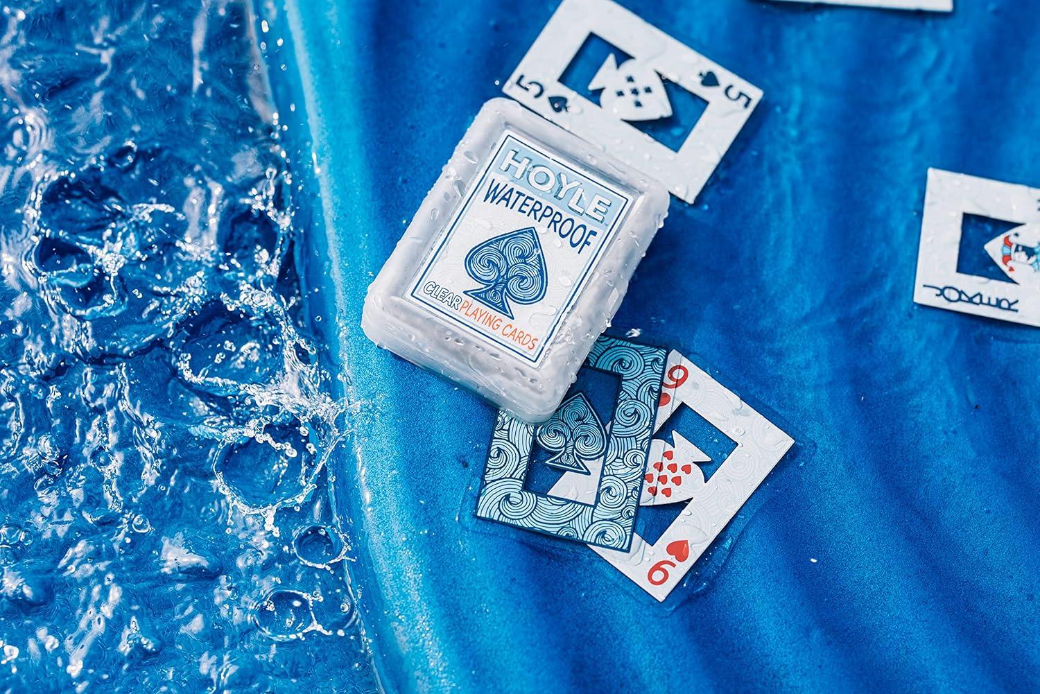 Hoyle Waterproof Clear Playing Card Game