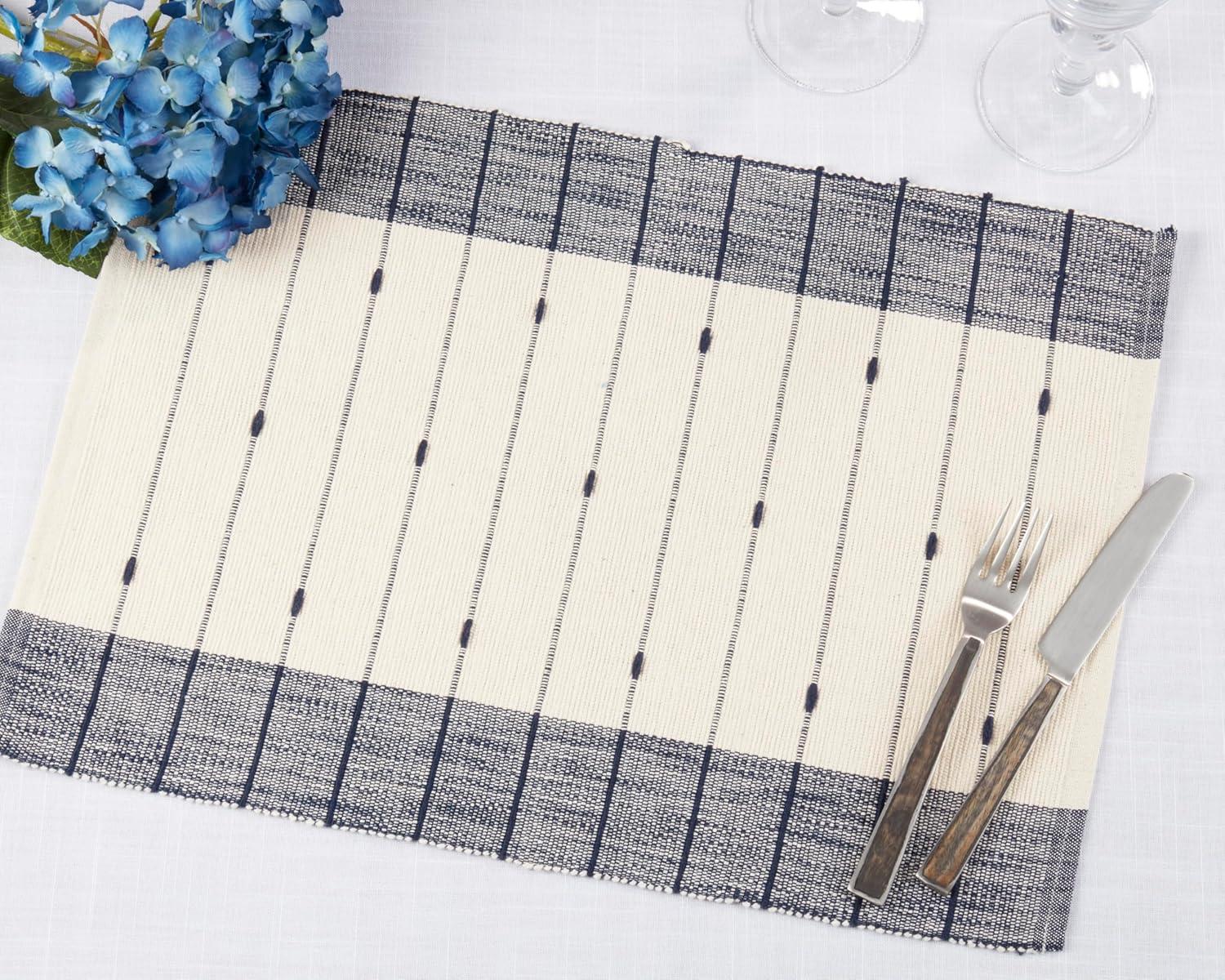 Lincoln Cotton Striped Rectangle Placemat