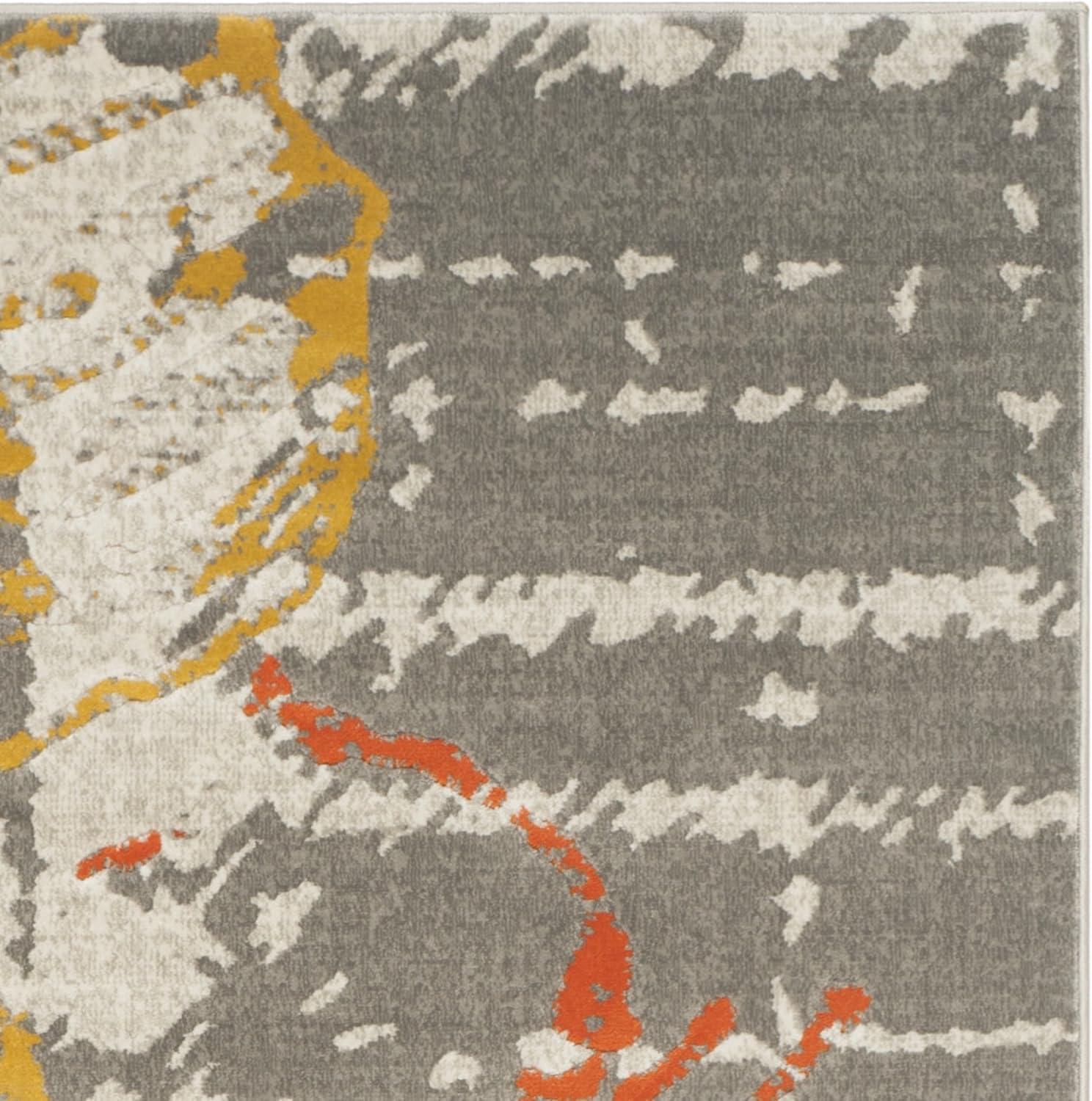 SAFAVIEH Porcello Collection PRL7732E Ivory / Grey Rug