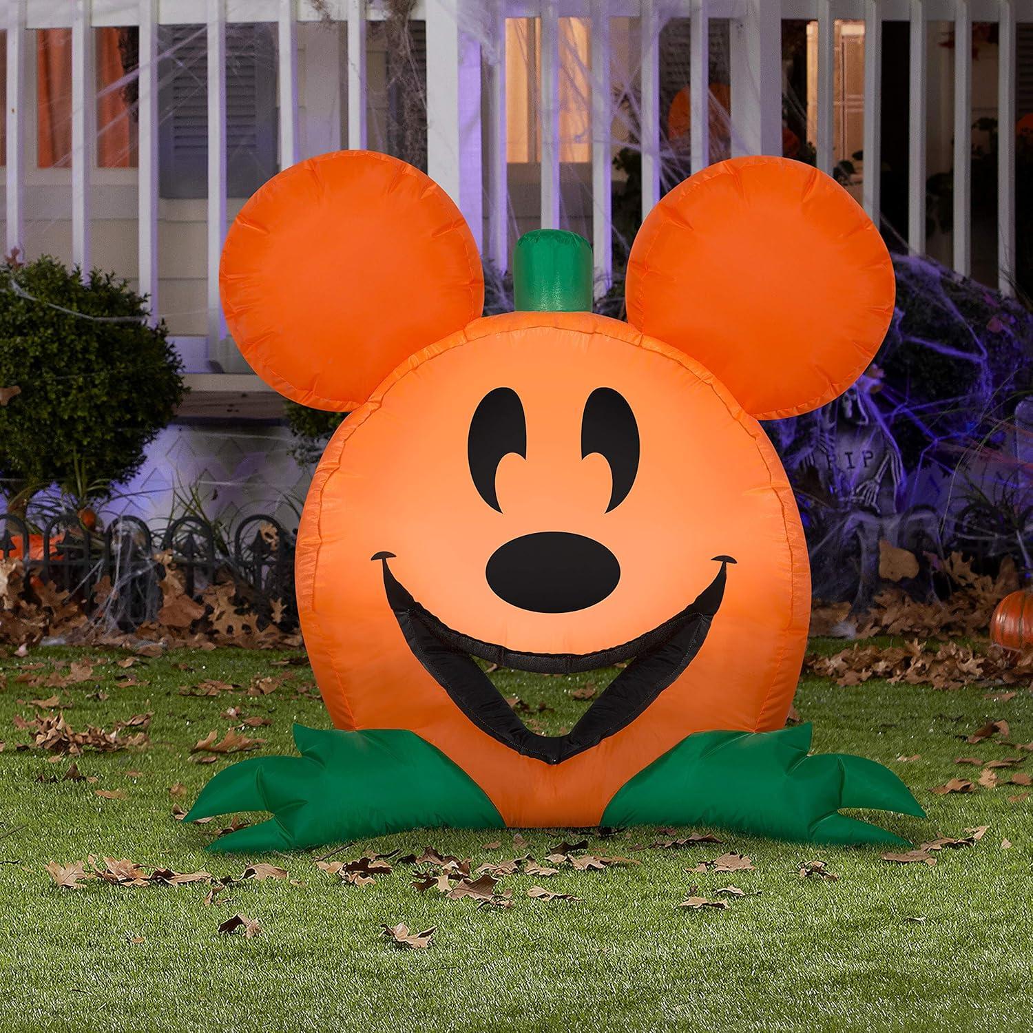 Disney Airblown Inflatable Cutie Mickey Mouse Disney , 3 ft Tall, Orange