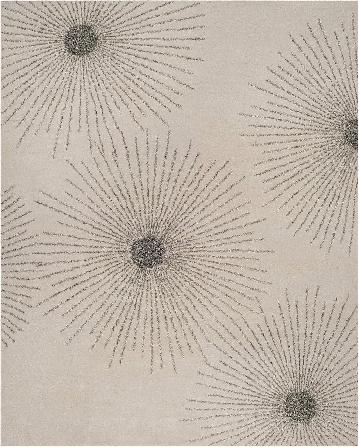 Soho SOH712 Hand Tufted Indoor Area Rug - Ivory/Silver - 5'x8' - Safavieh.