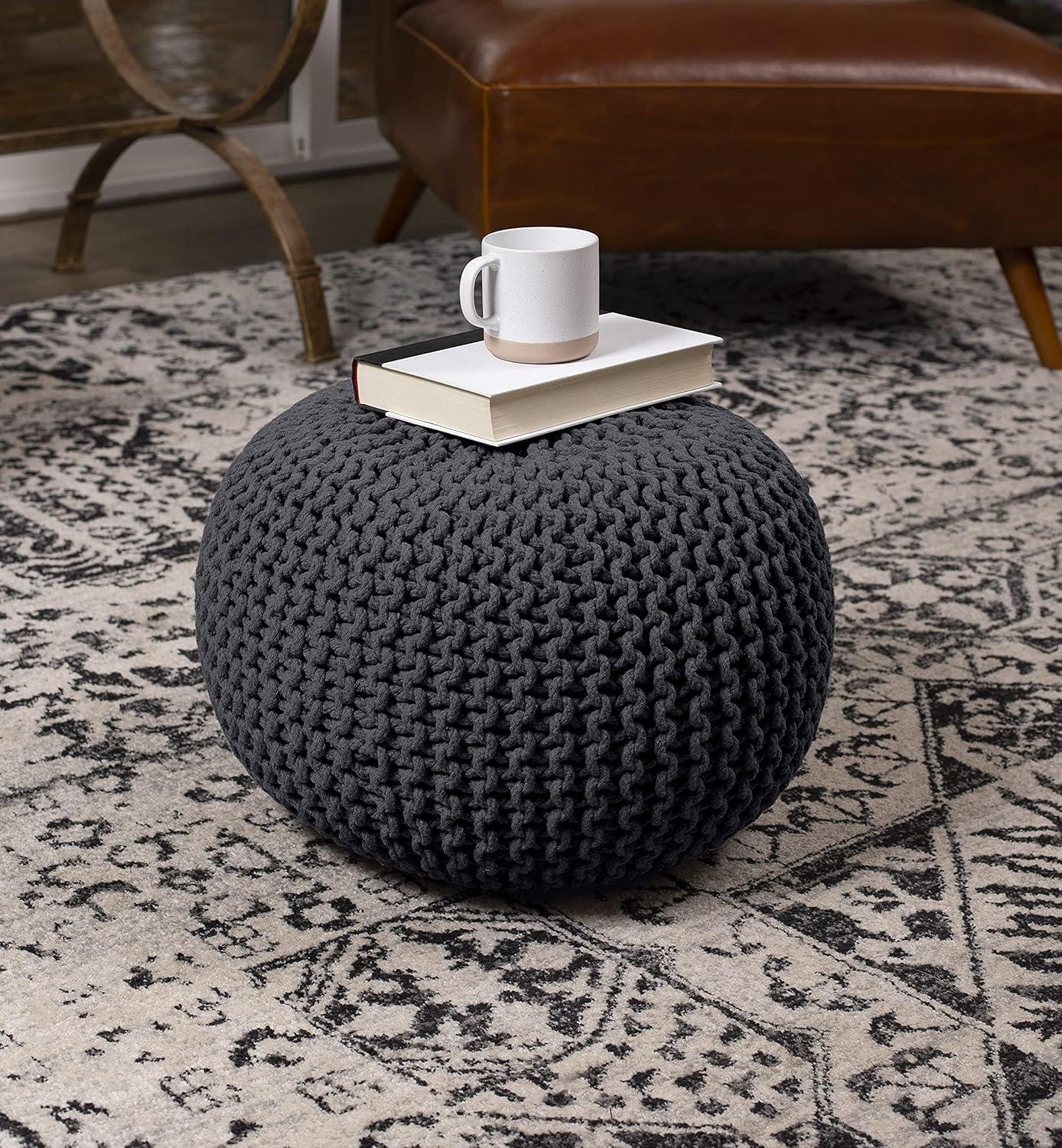 Upholstered Pouf