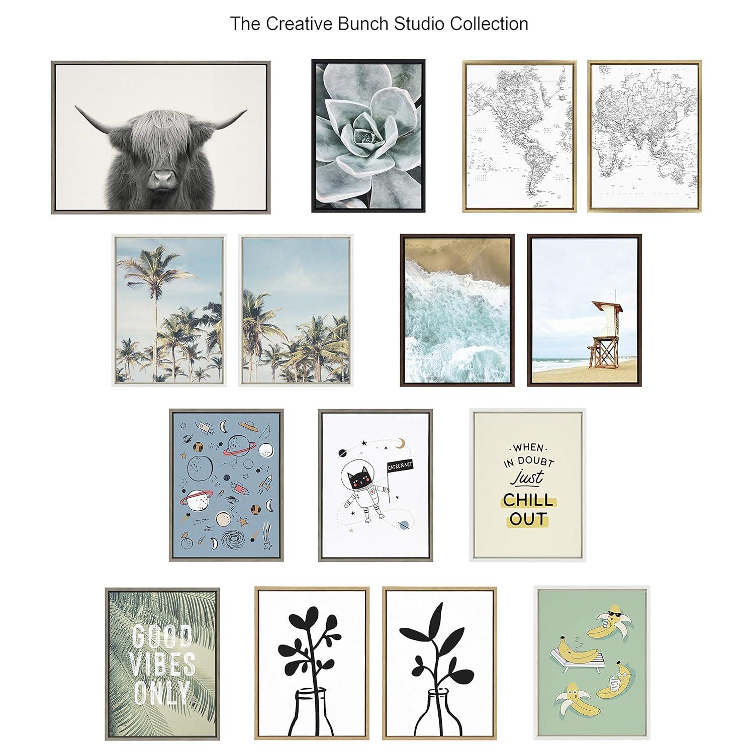 Union Rustic " Soft Botanical Succulents " by The Creative Bunch Studio 2 - Pieces