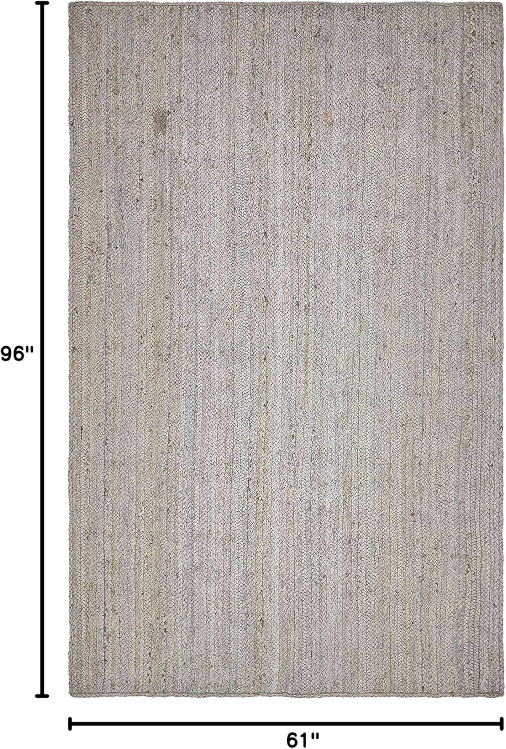 Unique Loom 5' 1 x 8' 0 Dhaka Braided Jute Rectangle Area Rug