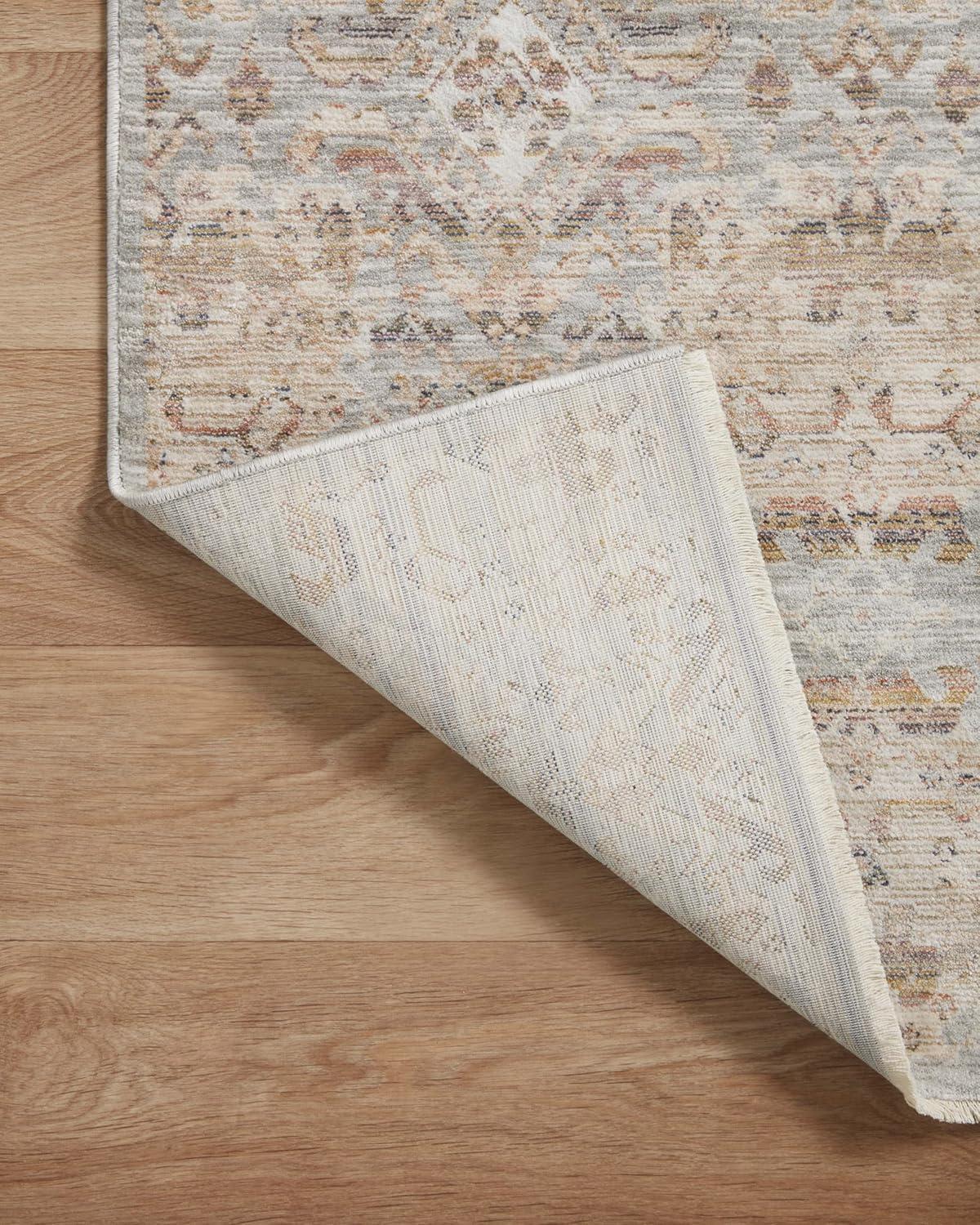 Zuma Rug by Amber Lewis x Loloi - Silver and Multicolor / 9'6" x 13'1"