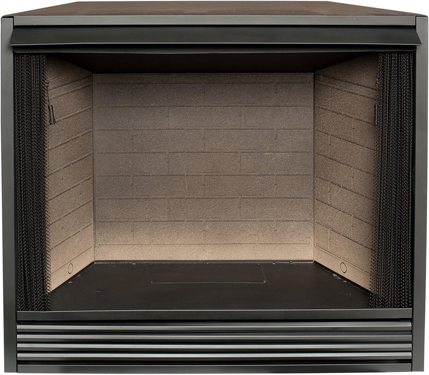 ProCom 36in. Universal Ventless Firebox Insert - Zero Clearance Design - Model# PC36VFC