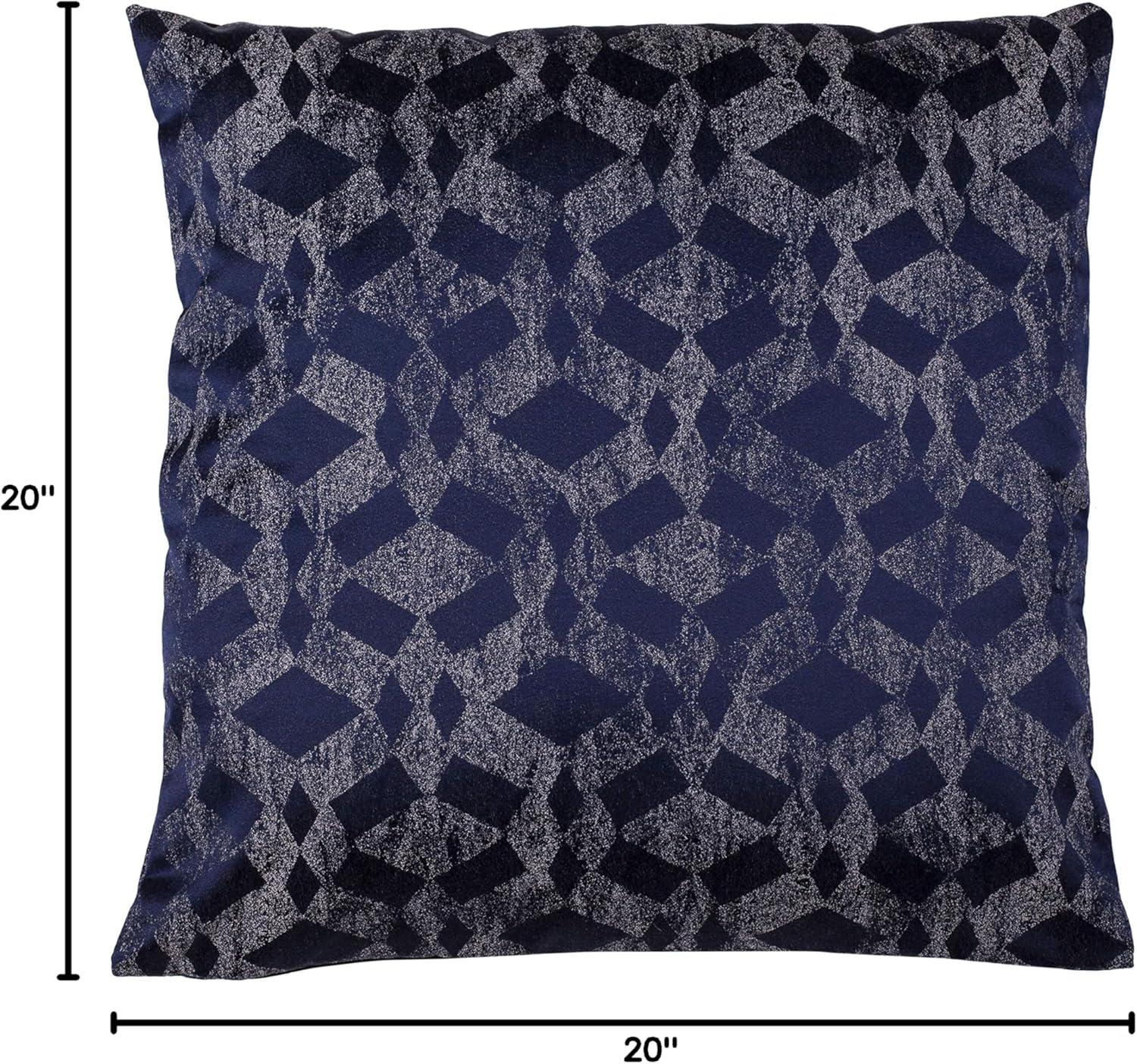 Rayen Geometric Reversible Throw Pillow