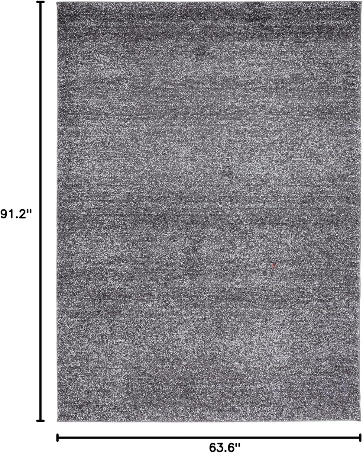 Retro RET560 Power Loomed Indoor Area Rug - 5'3"x7'6" - Grey/Ivory - Safavieh