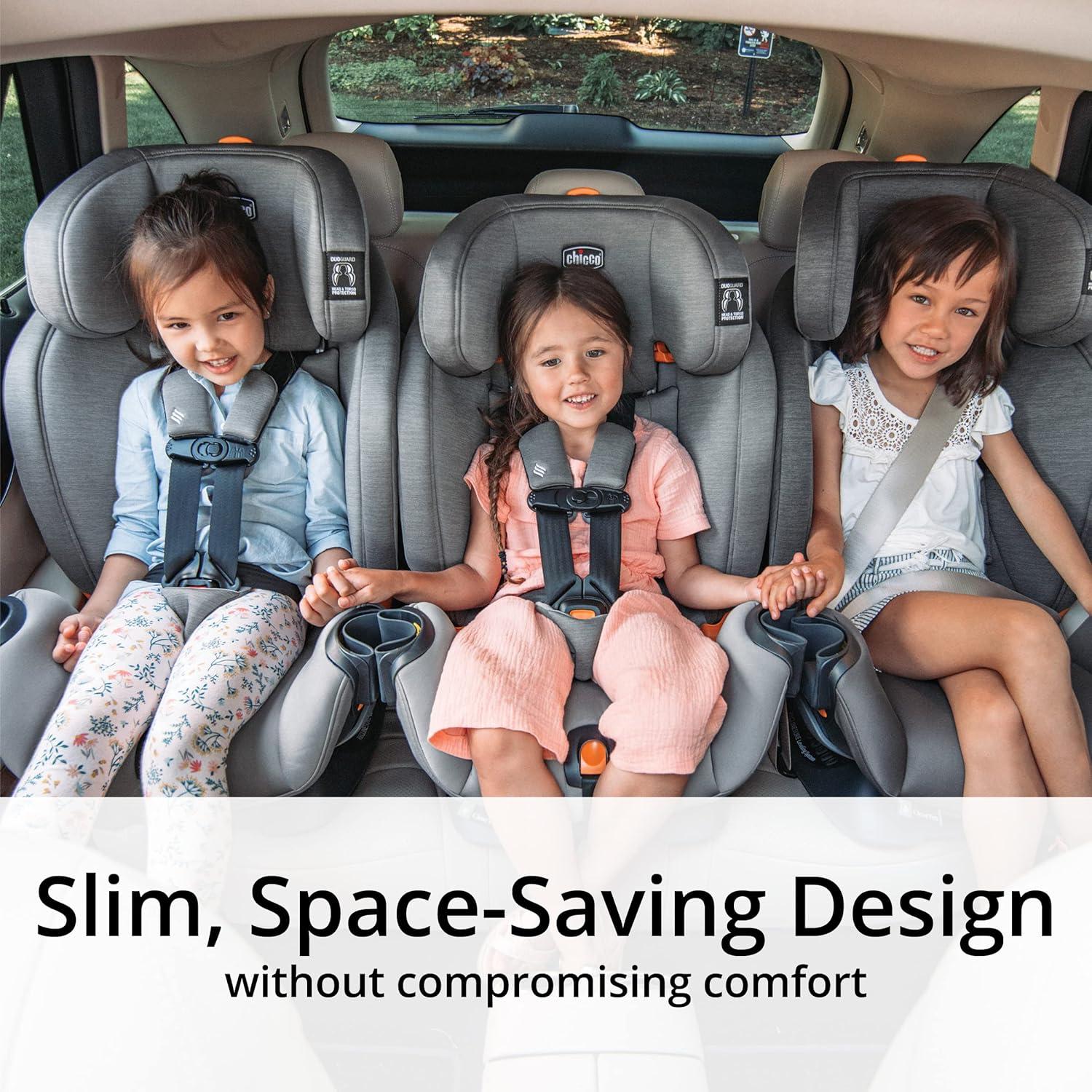Chicco OneFit ClearTex All-in-One Convertible Car Seat - Slate