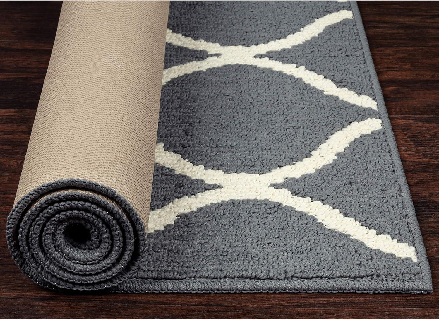 Hershman Tufted Gray Area Rug