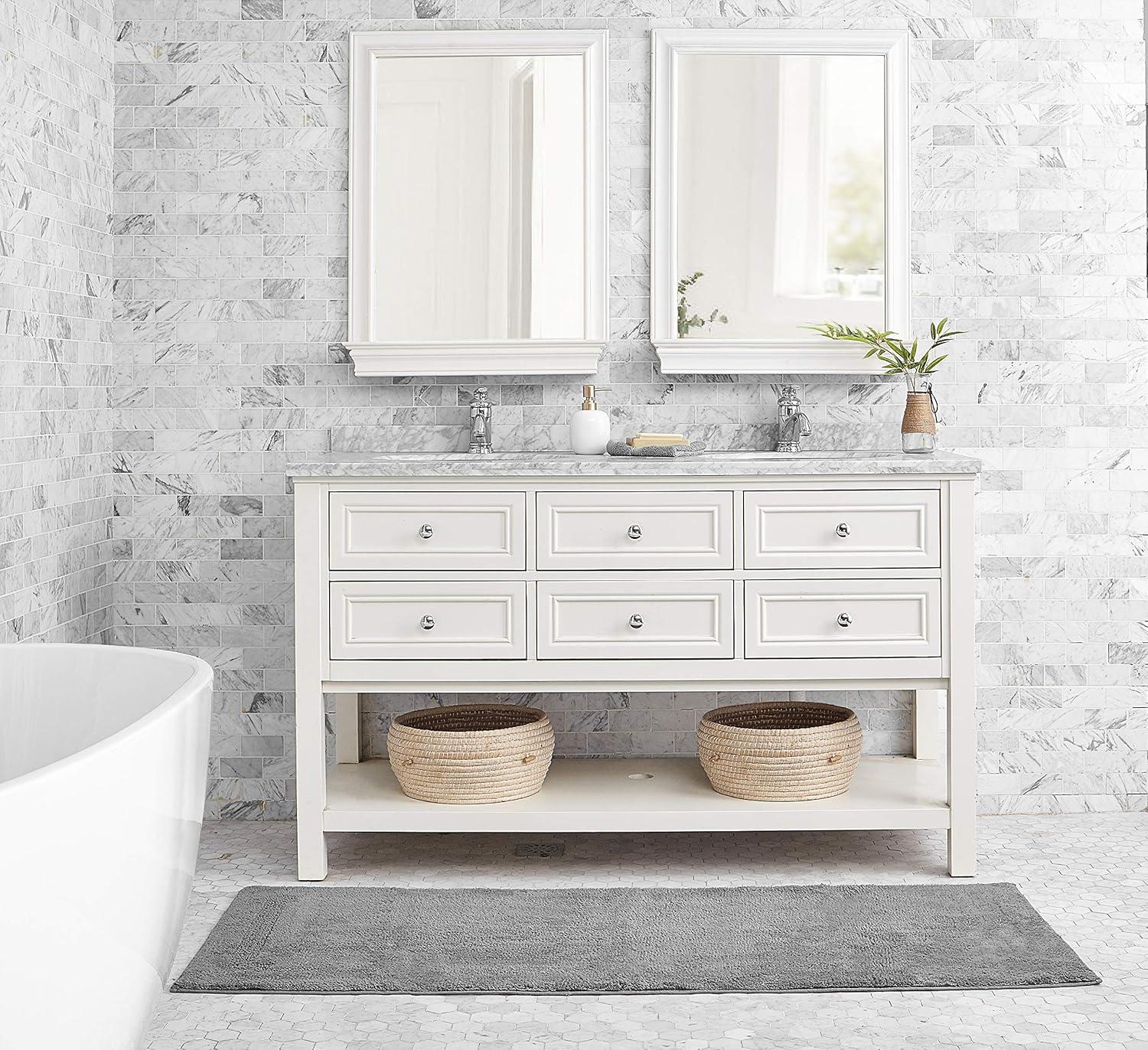 Nautica Nautica Peniston Solid Cotton Bath Rug Runner