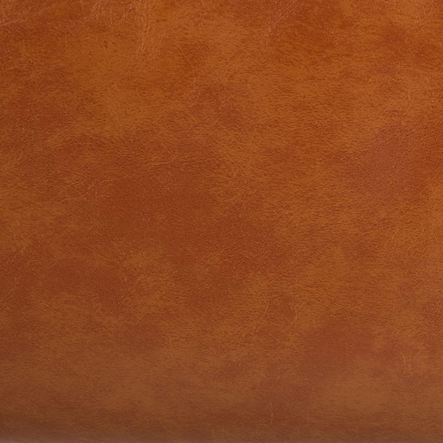 Delfino Accent Chair - Cognac - Safavieh