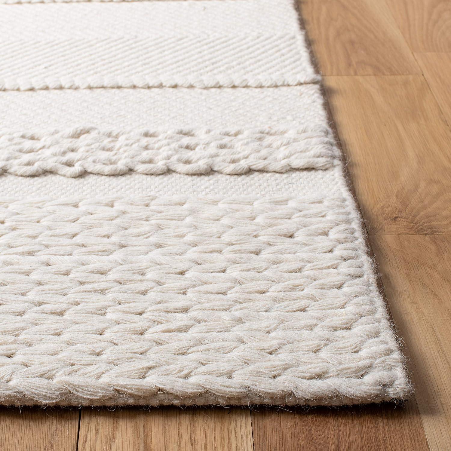 Natura NAT215 Hand Woven Indoor Area Rug - Natural - 6'x6' - Safavieh.