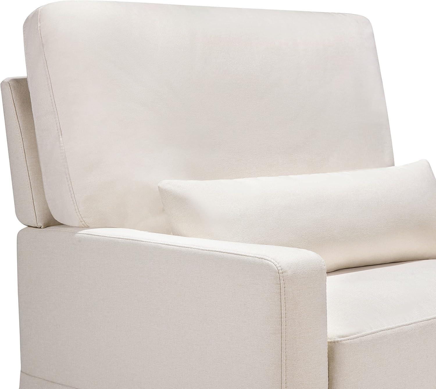 Crawford Pillowback Chair and a Half Upholstered Swivel Glider