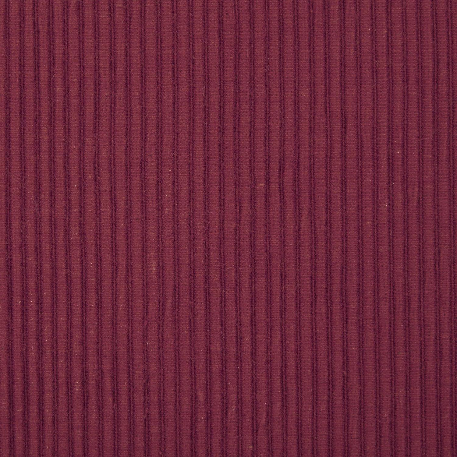 DII Ribbed Solid Placemat Set 6 Piece, Barn Red, 13x19"