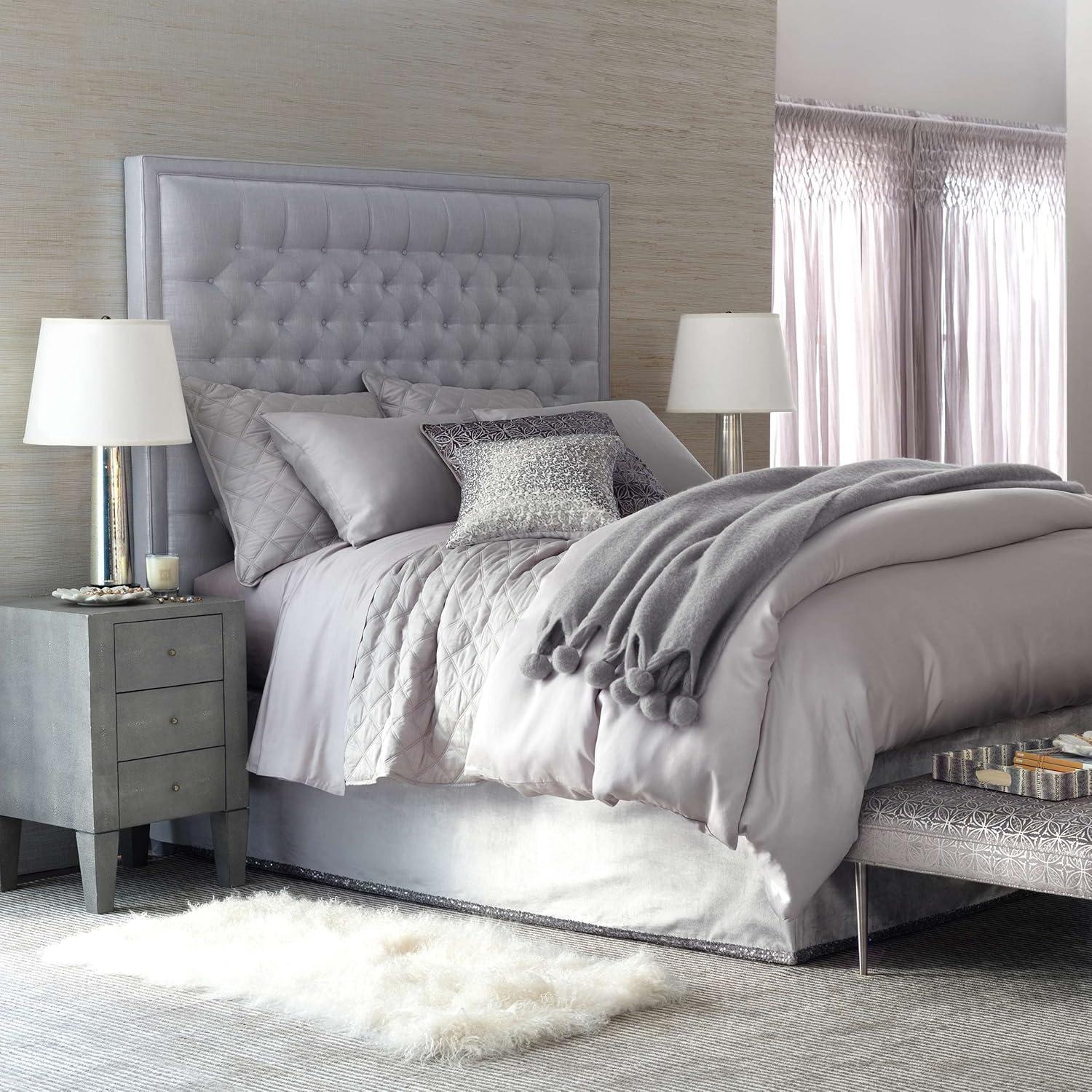 Pine Cone Hill Quilted Silken Solid Coverlet