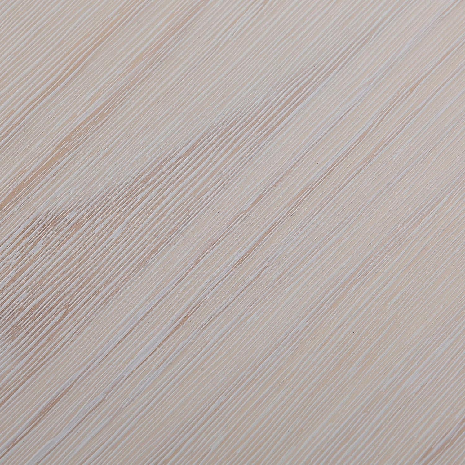 Plank+Beam Classic Solid Wood Round Coffee Table, 36" Farmhouse Table for Living Room