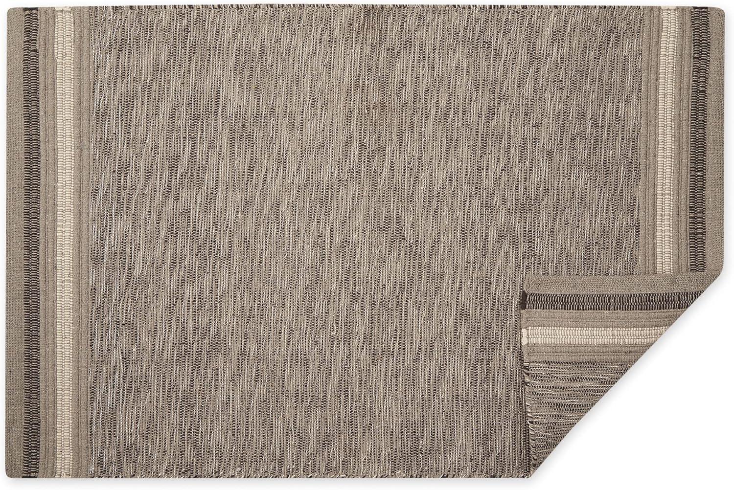 Design Imports Modern Edge Stripe - Stone - 2 X 3 Ft