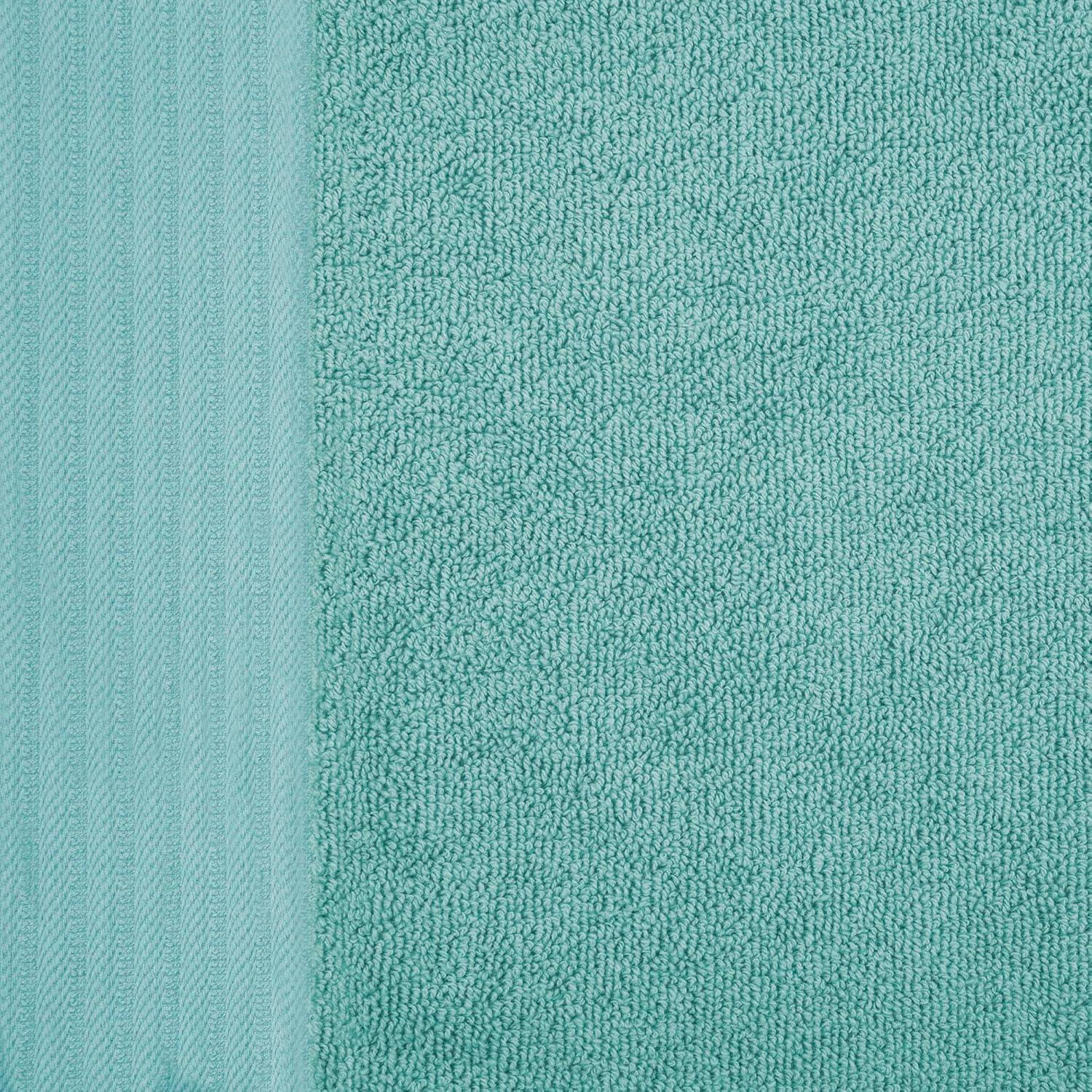 Superior Turkish Cotton Highly-absorbent 6-Piece Hand Towel Set for Bathroom, Spa, and Gym, Cascade