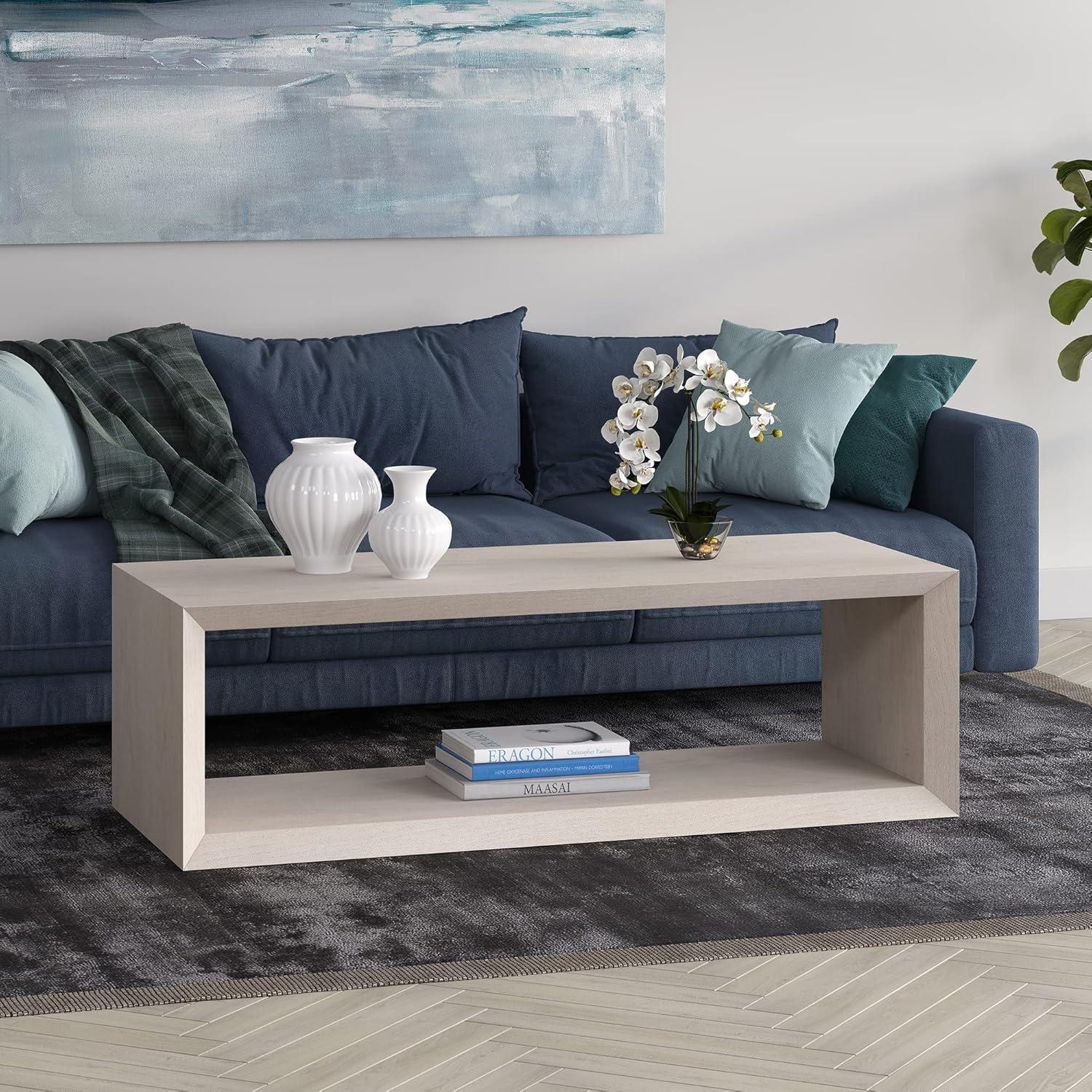 Foxtrot Coffee Table With Shelf