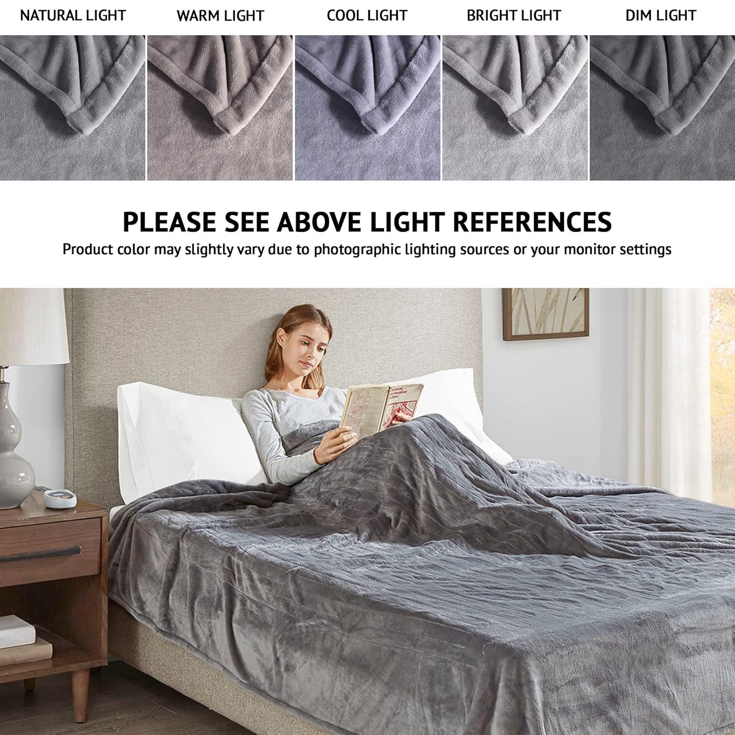 Beautyrest Heated Plush Blanket & Reviews | Wayfair