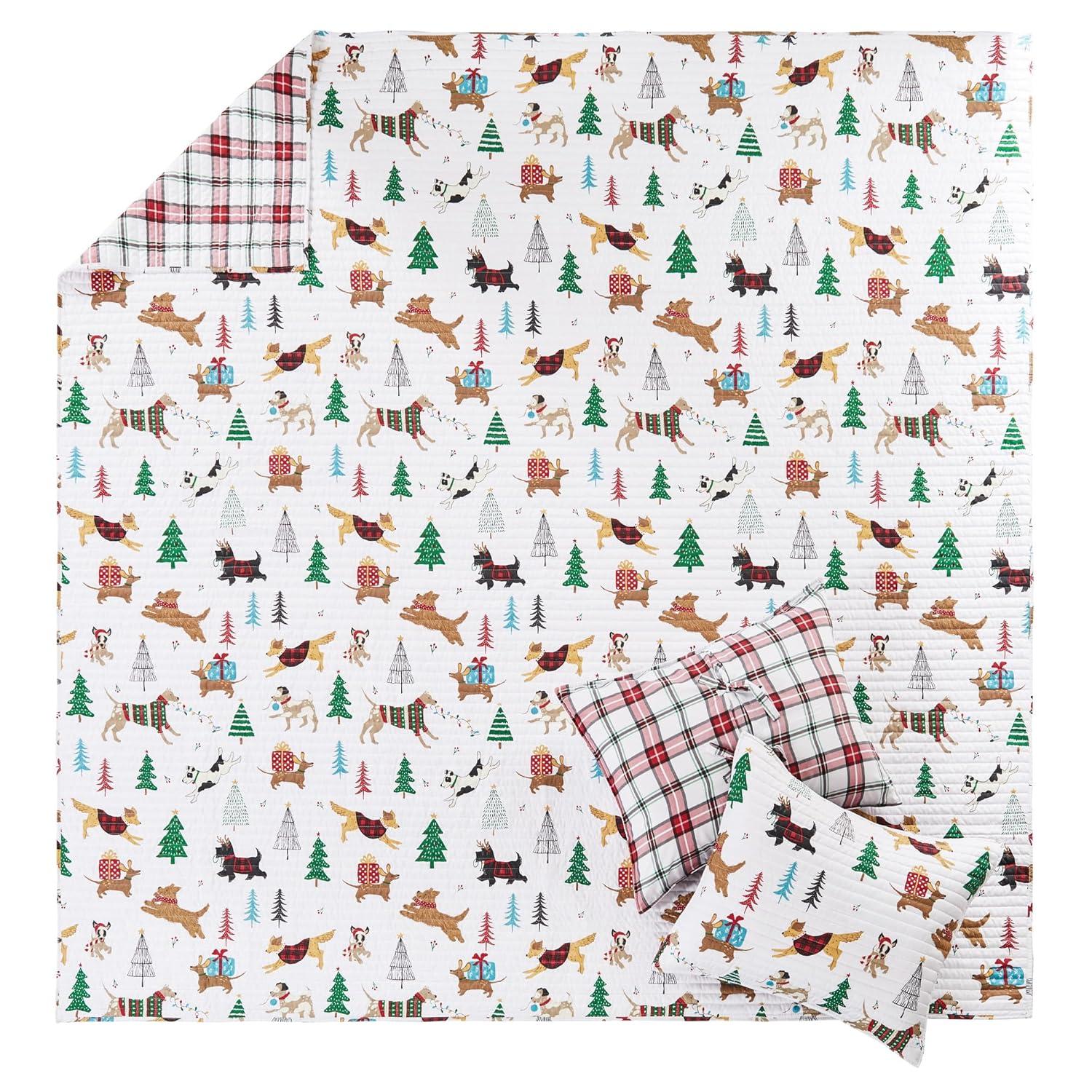 Jingle Paws King Quilt Set - Levtex Home
