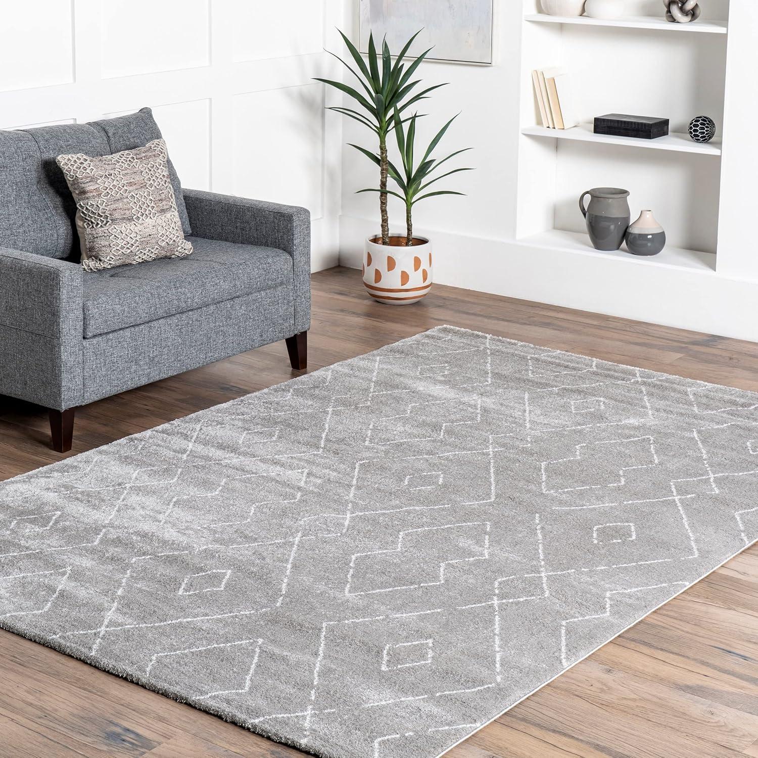 Hand Tufted Beaulah Shaggy Area Rug - nuLOOM