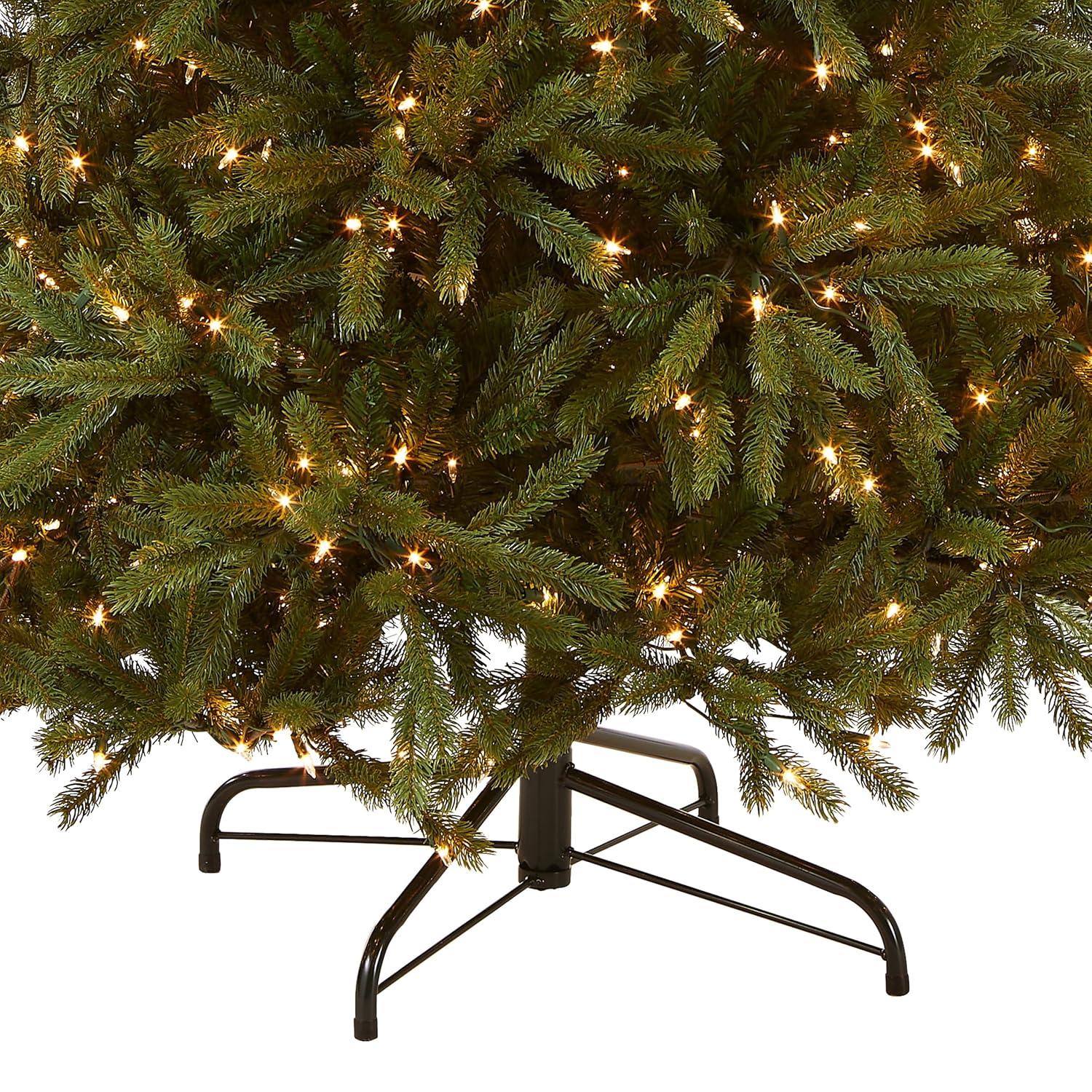 7.5ft Pre-lit Full Jersey Frasier Fir Artificial Christmas Tree Clear Lights - National Tree Company