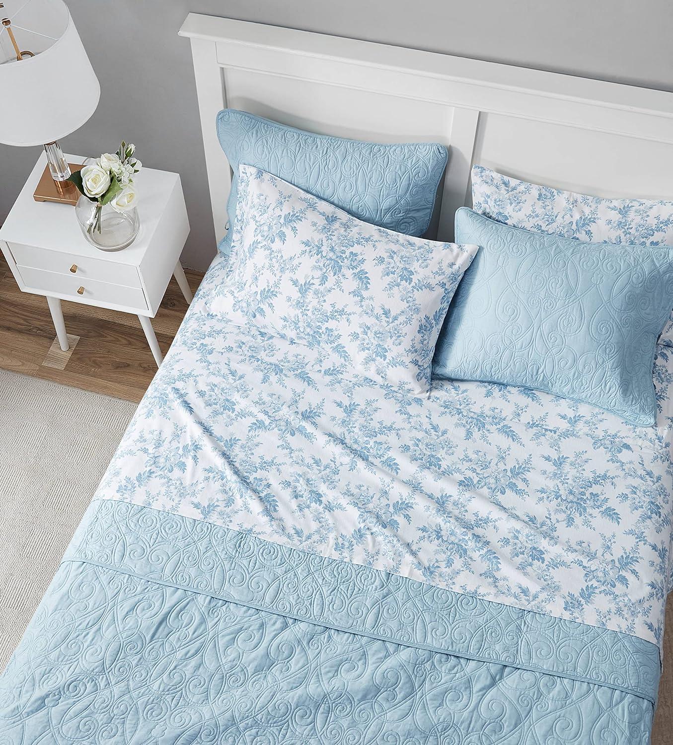 Laura Ashley Laura Ashley Cotton Flannel Cozy Sheet Sets