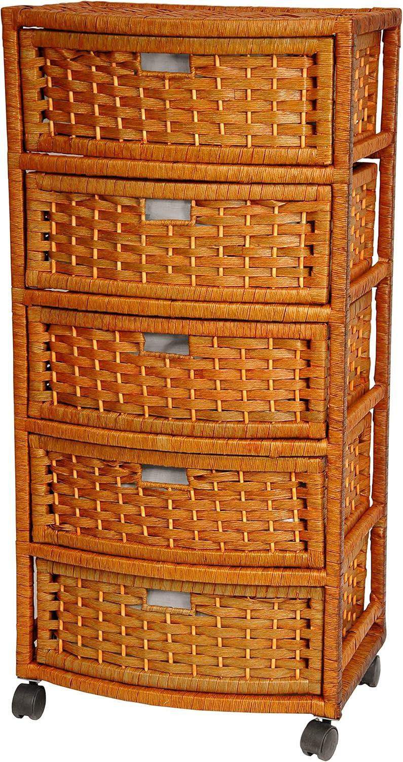 Bay Isle Home™ Reyna 5 Drawer Storage Drawer