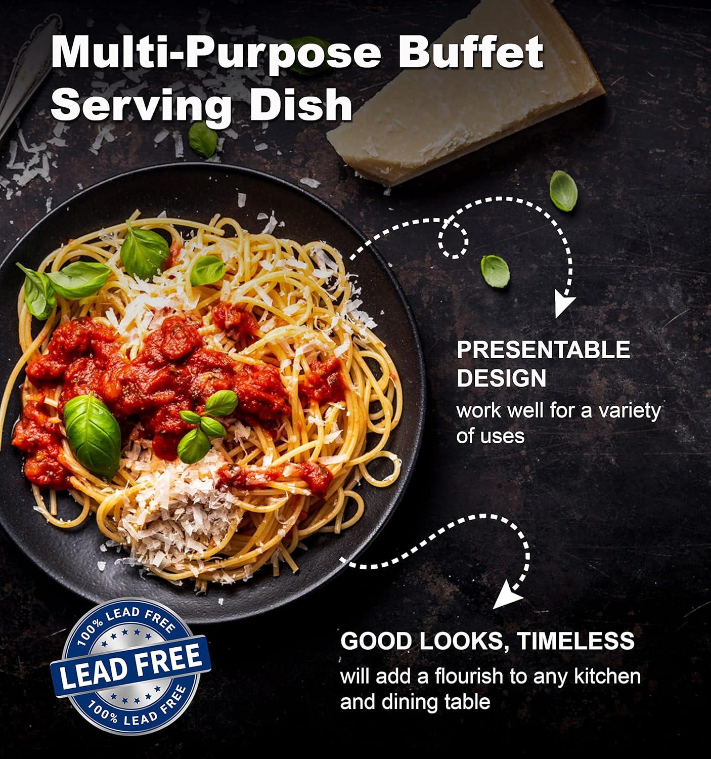 Bruntmor Matte Black Bowls Set Of 6 - 24 Oz Ceramic Serving Plates & Porcelain Skillet