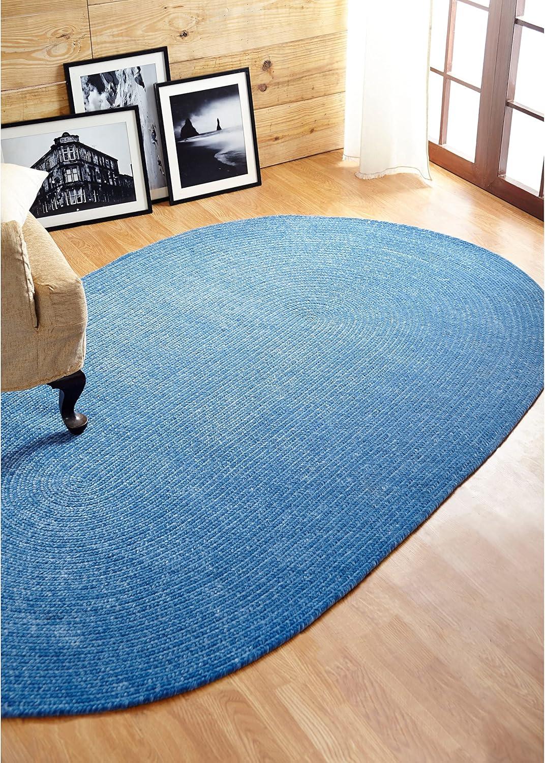 Chenille Solid Collection 100% Polyester Reversible Indoor Area Utility Rug - Better Trends