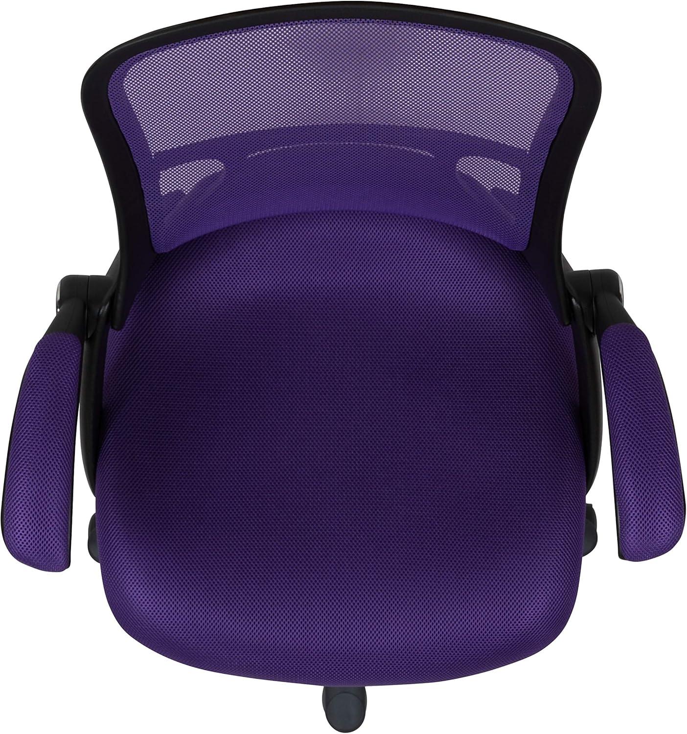 Flash Furniture Cappello High-Back Mesh Swivel Ergonomic Office Chair with Flip-Up Arms