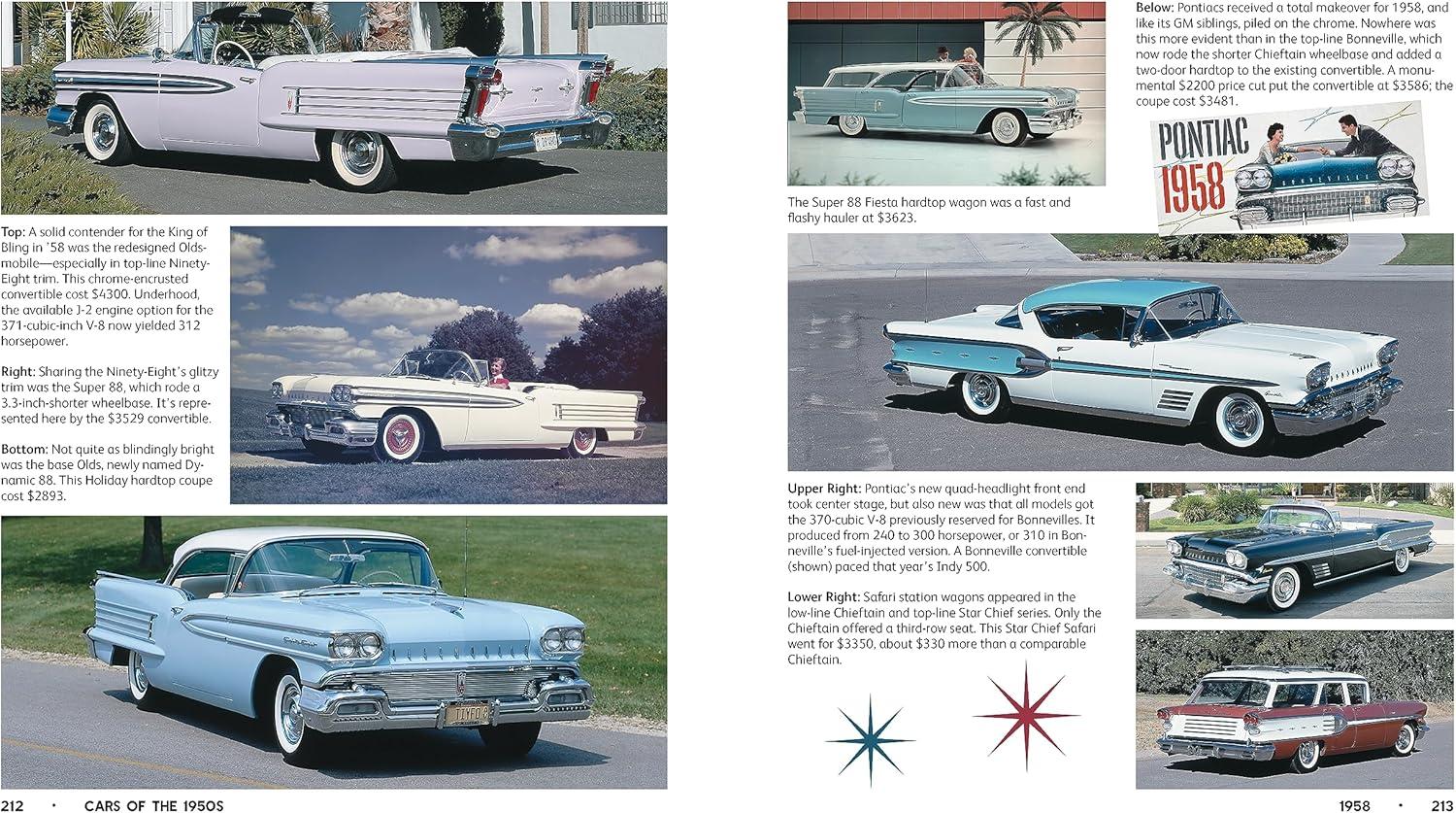 Cars of the 1950s - by  Publications International Ltd (Hardcover)